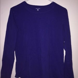 Blue long sleeved shirt 🎀